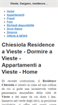 Mobile Screenshot of chiesiolaresidence.it